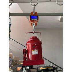 Bilancia a Gancio Sospesa Dinamometro Digitale 300 kg Batterie Incluse